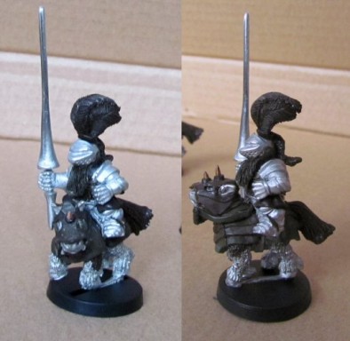 Dwarf Knight With Lance