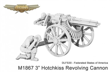 Federated States of America M1867 Hotchkiss Revolving Cannon