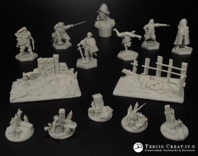 IndieGoGo Resin Miniatures