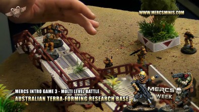 Mercs Intro Game 3 - Multi Level Battle - Australian Terra-forming Research Base