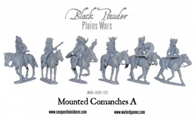 Mounted Comanches #A