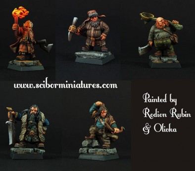 Painted Dwarf Treasure Hunters