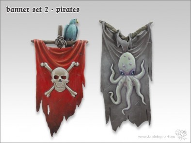 Pirate Banner Set #2