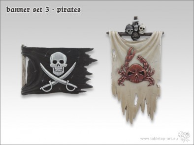 Pirate Banner Set #3