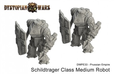 Prussian Empire Schildtrager Class Medium Robot