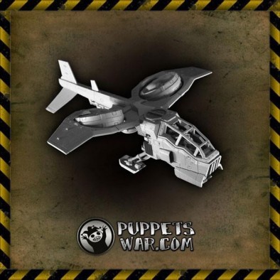 Puppets War - Dragonfly flyer