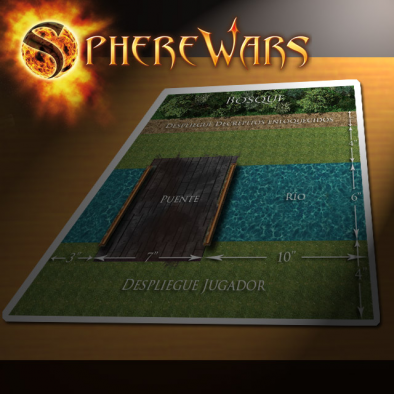 Sphere Wars Play Mat