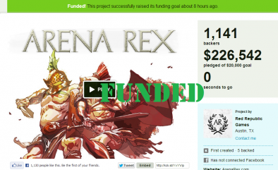 Arena Rex Funded