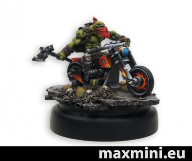 Badass Orc Biker