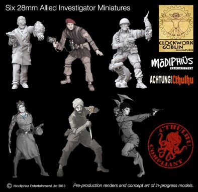 Modiphius Heroes Minis