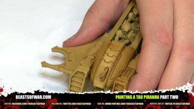 Painting a Tau Piranha Part Two