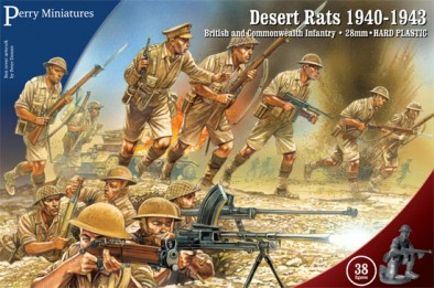 Perry Miniatures Desert Rats