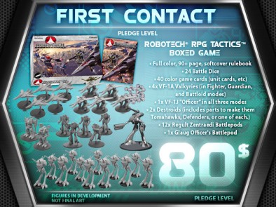 Robotech RPG Tactics - Boxed Game