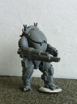 UAMC Hardsuit with Grenade Launcher