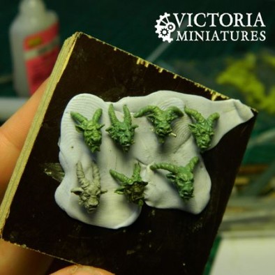 Victoria - Beastmen Heads