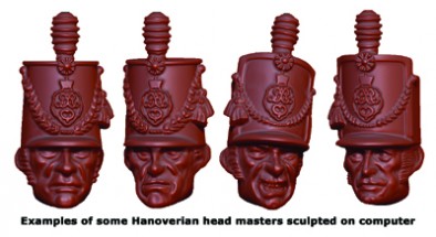 Victrix - Hanoverian Heads