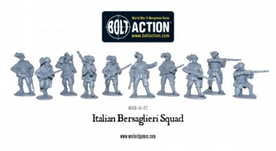 Bolt Action Italian Bersaglieri Squad