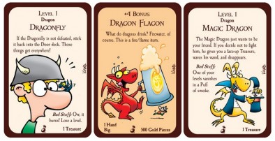 Munchkin Dragons - Sample Cards