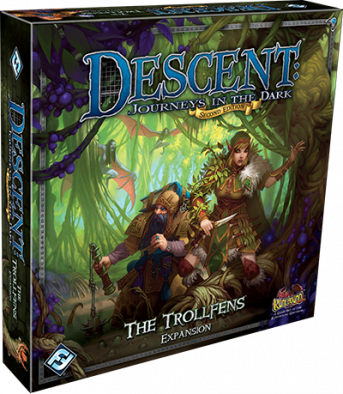 Descent Journeys In The Dark - Trollfens Expansion