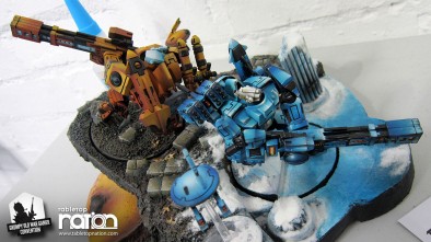 Fire & Ice Tau Battlesuits