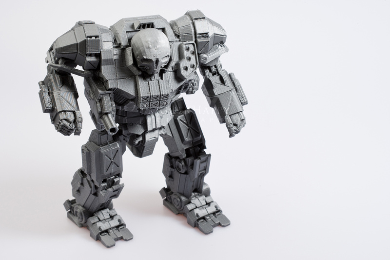 thumbnail image 2 of Demolish Tank Mini Mech – MWO Armor Style Miniature – Compatible With Battletech 2 of 2