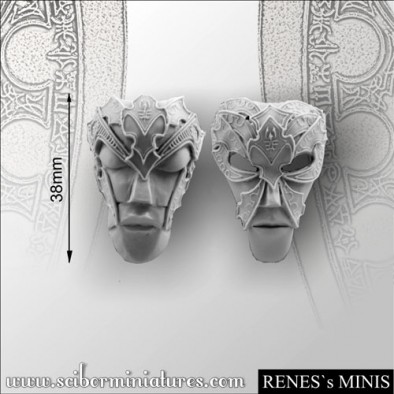 Scibor Elven Masks