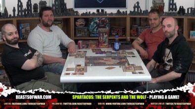 Spartacus: The Serpents and The Wolf - Playing a Game!