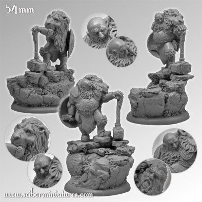 54mm Dwarf Lord