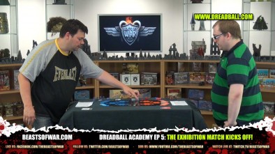 DreadBall Academy EP 5: The Exhibition Match Kicks Off!