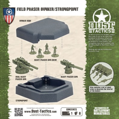 Field Phaser Bunker & Strongpoint Components