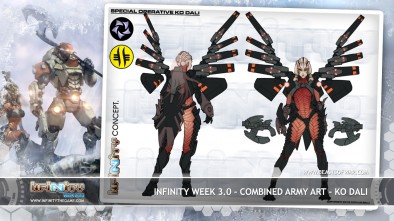 Infinity Week 3.0 - Combined Army art - Ko Dali