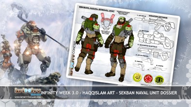 Infinity Week 3.0 - Haqqislam Art - Sekban naval unit Dossier