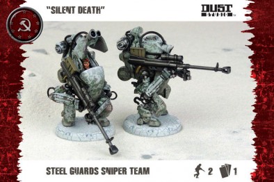 Silent Death Steel Guards Sniper Team (Front)