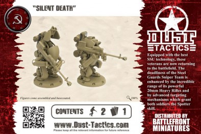 Silent Death Steel Guards Sniper Team (Rear)