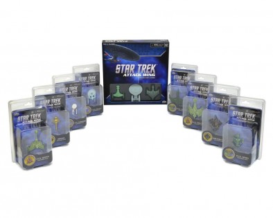 Star Trek Attack Wing Boxed Set & Clamp Packs