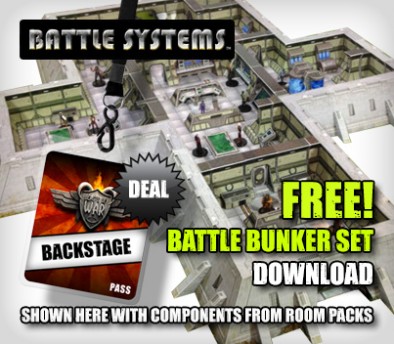 Battle Systems - Free Battle Bunker Set