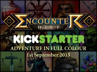 Encounter Dice Kickstarter