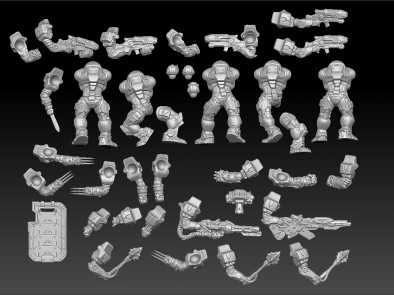 Peacekeepers Sprue