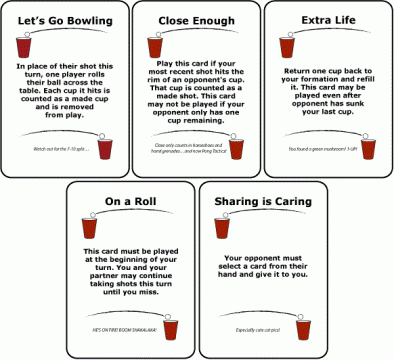 Pong Tactics Cards