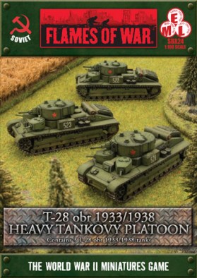 T-28 obr 1933-1938 Heavy Tankovy Platoon