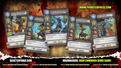 Warmachine: High Command Demo Game!