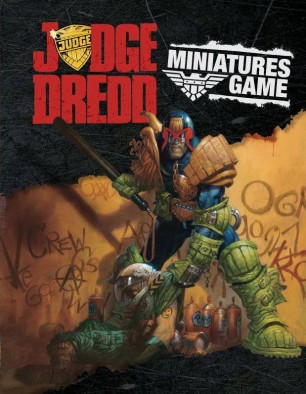 Judge Dredd Miniatures Game Rulebook Cover