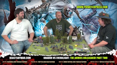 Khador Vs Everblight: The Armies Unleashed! Part Two