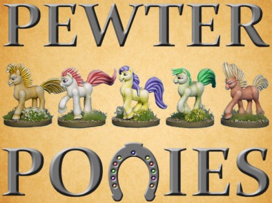 Pewter Ponies