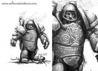 Scibor Dwarf Steam Suit