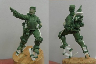 Civil War Officer Exo-Suit