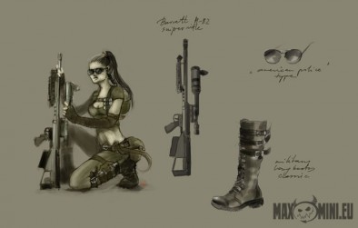 Female Guerilla Concept 2