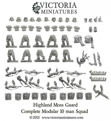 Highland Moss Guard Components