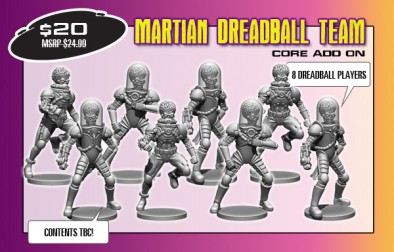 Martian Dreadball Team