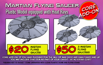 Martian Flying Saucer